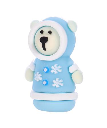 Manicure tools protect protective tent protective cap safety protection thread brush cutter nailing tool care cute scissors set fixed cover dead skin scissors silicone cover silica gel