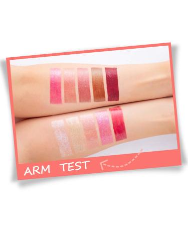YOUNG VISION 6 Colors Shimmer & Glitter Lip Gloss Set - Perfect Gift for Women/Girls - Buy Online on GoSupps.com
