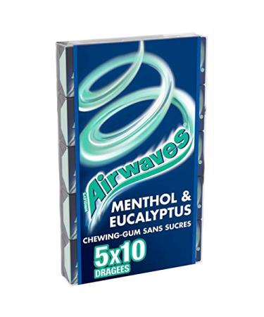 Airwaves – Menthol Eucalyptus Dragees 70 g – Pack of 2