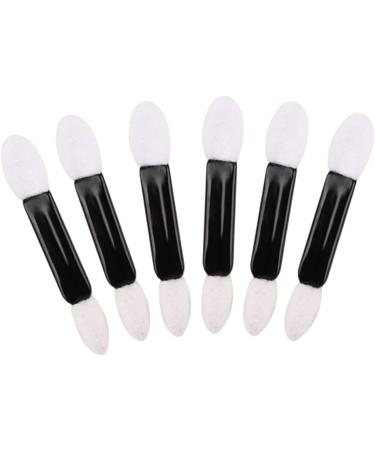 Healeved 50pcs Women Eyeshadow Brush Double Ended Sponge Cosmetology Foam White Disposable Smudge Stick Miss - Buy Online on GoSupps.com