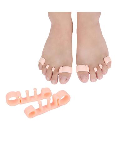 Gel-toe separators made of rubber toe spreader toe spreader for walking and dancing bale toe relief toe spreader for yoga toe cushion set for women and men toe support (C)