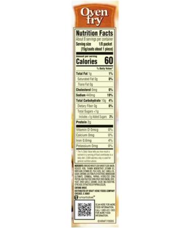Kraft Oven Fry Extra Crispy Chicken Coating Mix 4.2 oz | Easy Preparation | Adds Extra Crunch to your Chicken | Kosher Certified | 2 Pack - Buy Online on GoSupps.com