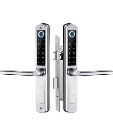 Fingerprint Dou Two Side Waterproof IP55 Outdoor Smart Door Lock SUS Material for Slim Aluminum Swing Door (Color : Passcode-01 Size : 240 270 2885 Sliding) (Passcode 01) Passcode 1 - Buy Online on GoSupps.com