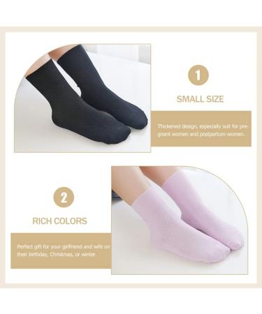 Healifty 5 Pairs Diabetic Socks for Elderly, Nursing, Pregnant Women - Non Slip Gripper Socks - Diabetic Care Supplies (Mixed Color) - Buy Online on GoSupps.com
