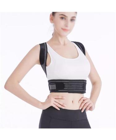 mdlian With Chest Correction Device With Adult Invisible Back High And Low Shoulder To Correct The Anti-hunchback Artifact (Color : D Size : Medium) Medium D