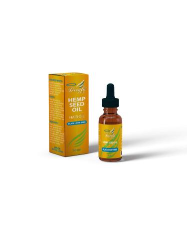 DREGLO 100% Organic Tremendous Growth  Hemp Seed 4 Oz Hair Oil| Neem Oil  Jamaican Black Castor Oil  Ginger Oil | Hair Loss  Alopecia  Balding| Dreadlocks  Straight  Curly  Kinky and Processed Hair.