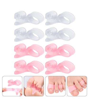 4 Pairs Toe Straighteners & Separators Set | Healeved Tools Clip Board | Bunion Correctors for Women & Men - Buy Online on GoSupps.com