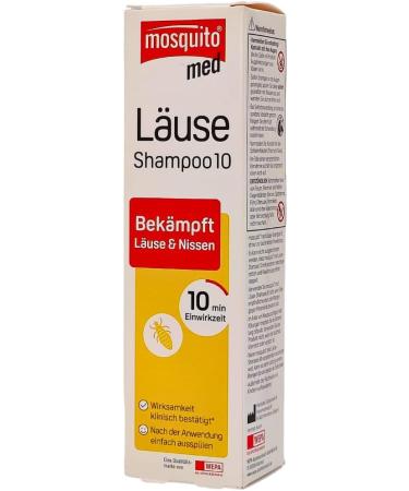 Mosquito Med Lice Shampoo 100ml - Fast & Effective Head Lice Treatment Practical Application Savings Set + Pharma Pearl - Buy Online on GoSupps.com