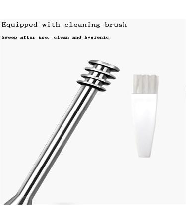 8-piece Ear Pick Remover Earwax Kit Reusable Medical Grade Stainless Steel Ear Cleaner Ear Pick Earwax Removal Tool with Cleaning Brush and Storage Box. - Buy Online on GoSupps.com