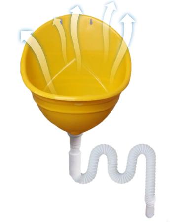 Urine Diverter Toilet - Waterless Urinal for Men | Portable Waterless Urinal for Men Convenient Urinal Diverter Outdoor Toilet Outdoor Camping Urinals for Outdoor Yellow - Buy Online on GoSupps.com