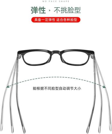 Buy Pin Temple Square TR90 Blue Light Blocking Glasses - Anti UV Computer Reading Glasses for Men & Women - 49mm Gray Frame - Buy Online on GoSupps.com