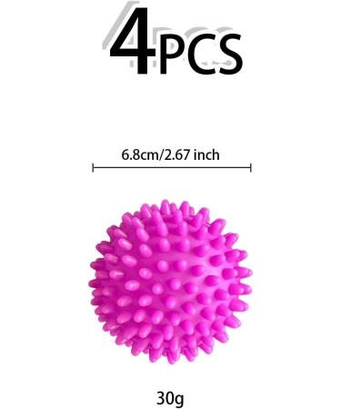 Luckious Brand 4 PCS Dryer Balls - Reusable Laundry Balls for Reduced Wrinkles, Drying Time, Static Electricity, and Softened Clothes (Blue Red) - Buy Online on GoSupps.com