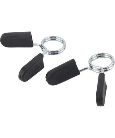 Huairdum Barbell Clamp - Non-Slip Rubber Grip Easy Operation & Practical Spring Clamp for Home Gym Equipment | International Shipping Available - Buy Online on GoSupps.com