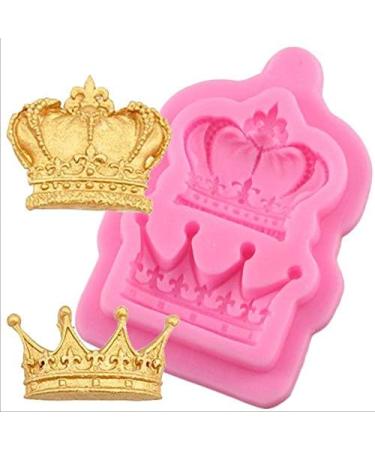 Silicone Crown Fondant Candy Mold - DIY Handcraft for Chocolate, Cake Decoration, Cupcake Topper, Resin, Clay Crafting - Buy Online on GoSupps.com