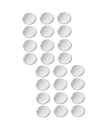 NOLITOY 12 Pairs Foot Stickers Protect Heel Stickers Heel Forefoot Pad Womens Shoe Inserts Mules for Women Heels Clear Heel Stickers High Heel Massage Wear-Resistant Stickers Pu
