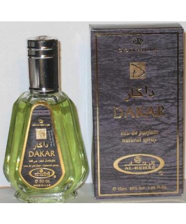 Dakar - Eau De Perfume Natural Spray - 50 ml (1.65 fl. oz) by Al-Rehab- 6 pack