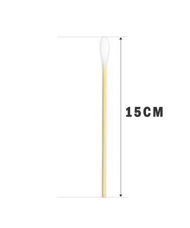 Buy Mignze 200 Cotton Swabs - Sustainable Bamboo & Cotton Swabs with Wooden Handles for Eco-Friendly Hygiene - Buy Online on GoSupps.com