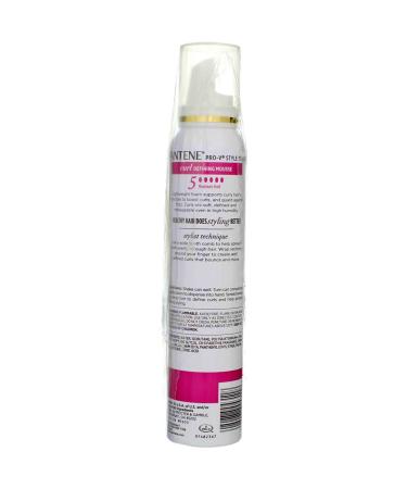 Buy Pantene Mousse Curl Defining 6.6 oz (195ml) - International Shipping Available | Perfect Curls & Volume - Buy Online on GoSupps.com