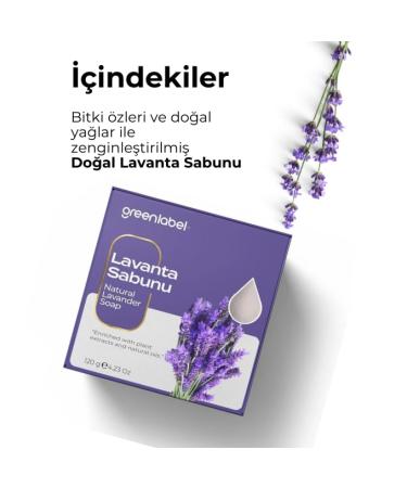 Buy Lavender Soap - Natural Sebum & Moisture Balancer - 120g | International Shipping Available - Buy Online on GoSupps.com