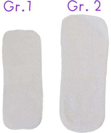 Avo+Cado Fleecy Liner Cloth Diaper Insert Size 1 (Newborn) 28x12 cm - Soft & Absorbent | International Shipping Available - Buy Online on GoSupps.com