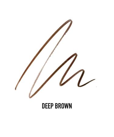 Max Factor Brow Shaper Double Mechanical Pencil with Spoolie Brush - Ultra Fine Tip Matte Finish - Brown 20 - International Shipping Available - Buy Online on GoSupps.com