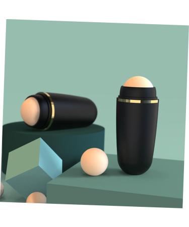 FRCOLOR 6 Pcs Volcanic Stone Oil-absorbing Ball Clay Tool Facial m Ask Stick Face Cleaning Oil Roller Reel - Buy Online on GoSupps.com