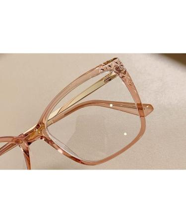 Fuqinqingoz Anti-Blue Light Computer Reading Glasses - Oversized Flat Light Mirror C7 +0.00 - Protect Your Eyes While You Read! - Buy Online on GoSupps.com