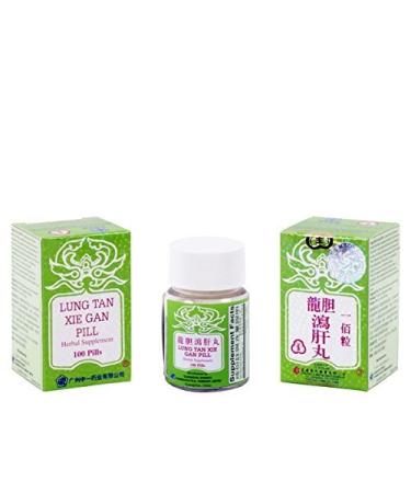 Lung Tan Xie Gan Pill (for Bile System)- Herbal Supplement 100 Pills X 3pk