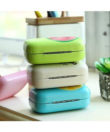Demarkt Pink Contact Lens Case & Travel Bag - Secure Stylish Storage for Contact Lenses - Buy Online on GoSupps.com