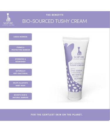 Sophie la Girafe Babycare Tushy Cream - Nourishing Hydration for Happy Skin | Soothes Redness & Rash - Shea Butter - 2 oz - Pack of 3 | International Shipping - Buy Online on GoSupps.com
