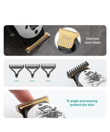 Buy Professional White Hair Clippers for Men - Electric Hair Trimmer & Beard Trimmer - Buy Online on GoSupps.com