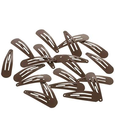 HAARallerliebst Small Hair Clips (20 Pcs) - Brown 3.9cm with White Storage Box | Perfect for International Shipping - Buy Online on GoSupps.com