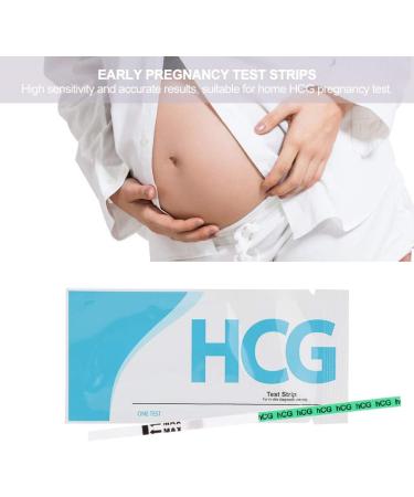 10 Pack HCG Urine Pregnancy Test Strips - Early Detection High Sensitivity Easy to Use - International Shipping Available - Buy Online on GoSupps.com