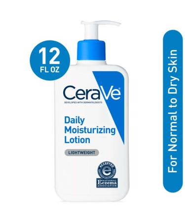 CeraVe Daily Moisturizing Lotion 12 oz (2 Pack) Fragrance Free - 2 Pack - Buy Online on GoSupps.com