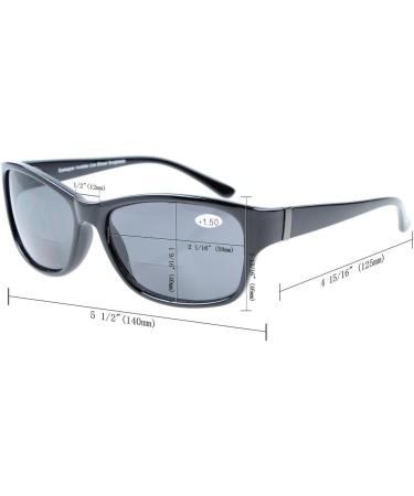 Eyekepper Bifocal Sun Readers - Fashion Sunglasses with +1.00 Bifocal Lenses in Tortoiseshell Frame | Shop Now for International Shipping - Buy Online on GoSupps.com