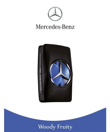Mercedes-Benz Man - Elegant Fragrance With Sensual Floral Woody Notes - Mesmerize The Senses With Original Luxury Men s Eau De Toilette Spray - Endless Day Through Night Scent Payoff - 1.7 OZ Woody and Fruity Scent 1.7 Ounce (Pack of 1) - Buy Online on GoSupps.com