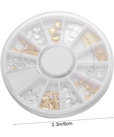 COHEALI 1pc 12 Nail Jewels Nail Art Kids Decor Diamond Metal Trim Nail Decor Nail Sparkle Large Shower Mat Appliques Embellishments Dimond Nails Decoration Alloy Accessories - Buy Online on GoSupps.com