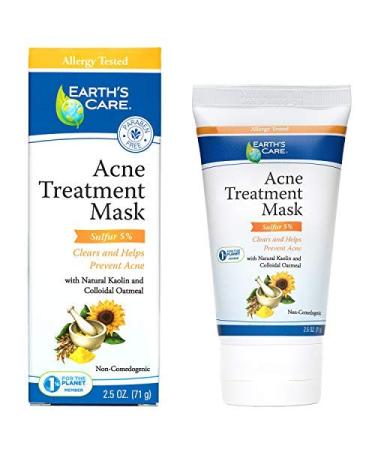 Earth's Care Acne Treatment Beauty Mask 2.5 oz (71 g)