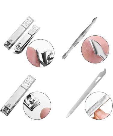 Manicure Kit 9 Piece Nail Clipper Set Manicure Personal Care Tool Set Foot Collection Set for Male and Female Friends Use Set Nail Clippers Kit (Color : B) - Buy Online on GoSupps.com