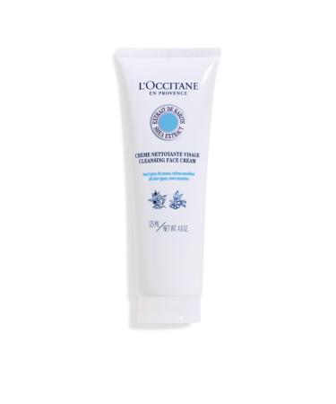 L'OCCITANE Shea Butter Cleansing Cream 125ml | Enriched with Shea Butter | Vegan & 100% Readily Biodegradable | Luxury & Clean Beauty Skin Cleanser for All Skin Types