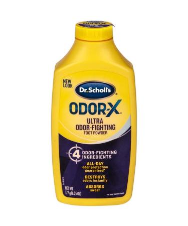 Dr Scholl's Odor-X Boot/Foot Powder 6.25 oz