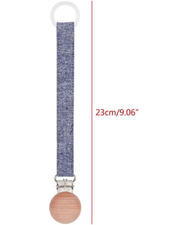 Gou 161 Guo Schnullerband 1St Hochwertige Schnullerkette mit Schnullerclip aus Baumwolle & Metall f r Internationalen Versand - Buy Online on GoSupps.com