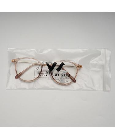 Vevesmundo Anti Blue Light Reading Glasses - Modern Horn Design Brown 1.5x Visual Aid for Men Blue Light Filter 1 Piece - Buy Online on GoSupps.com