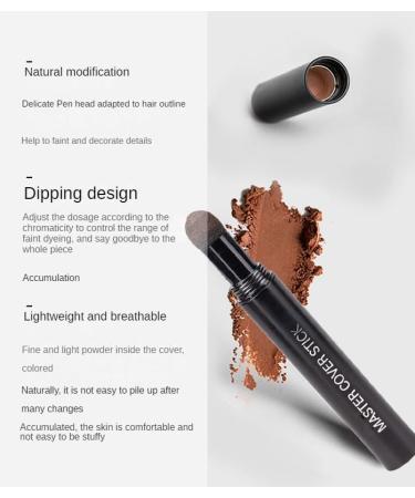 Hairline Powder Stick - Waterproof Root Concealer for Thinning Hair | Fast Coverage & Lasting Touch - Buy Online on GoSupps.com
