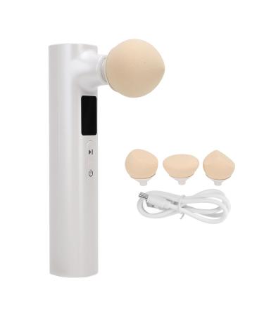 Electric Powder Puff Makeup Applicator - 5 Speeds Soft Material 4 Tips Lightweight & Long Lasting - Perfect for Sensitive Skin - Buy Online on GoSupps.com