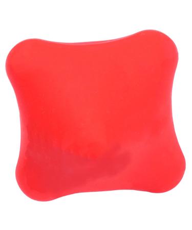 Beavorty toys yoga ball sports day games mini flashlights for children Exercise slowly decompression-squeeze toys muscle peanut health ball red fitness hand 6x6cm red