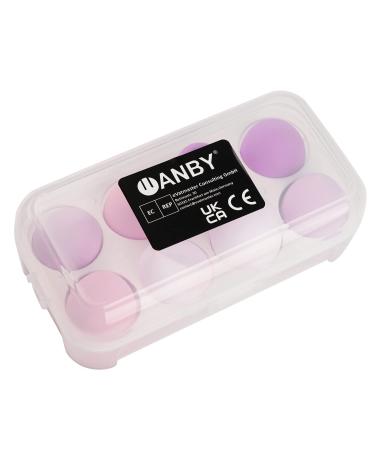 WANBY Makeup Sponges Set | Latex Free Blender Sponges for Foundation Concealer & More - 8Pcs - Buy Online on GoSupps.com