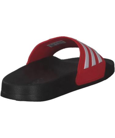 Buy adidas Unisex Kids Adilette Shower K Slides - Core Black Ftwr White Vivid Red | International Shipping Available - Buy Online on GoSupps.com