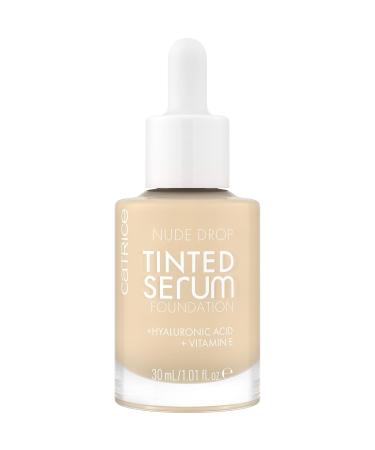 Catrice Nude Drop Tinted Serum Foundation 001n - Long-lasting Vegan Oil-Free Matte Finish (30ml) for Sensitive Skin - Buy Online on GoSupps.com