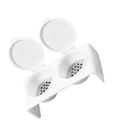 minkissy Nail Art Brush Cup Nail Art Tools Nail Tools Soaking Bowl for Acrylic Nails Monomer Dish Acrylic Liquid Holder Dappen Dish for Monomer Nail Bowl Stainless Steel Wash Pen With Cover